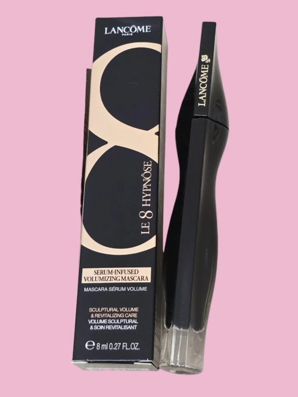 Lancome Le‎ 8 Hypnose Serum-Infused Volumizing Mascara 0.27oz/8ml Brand New